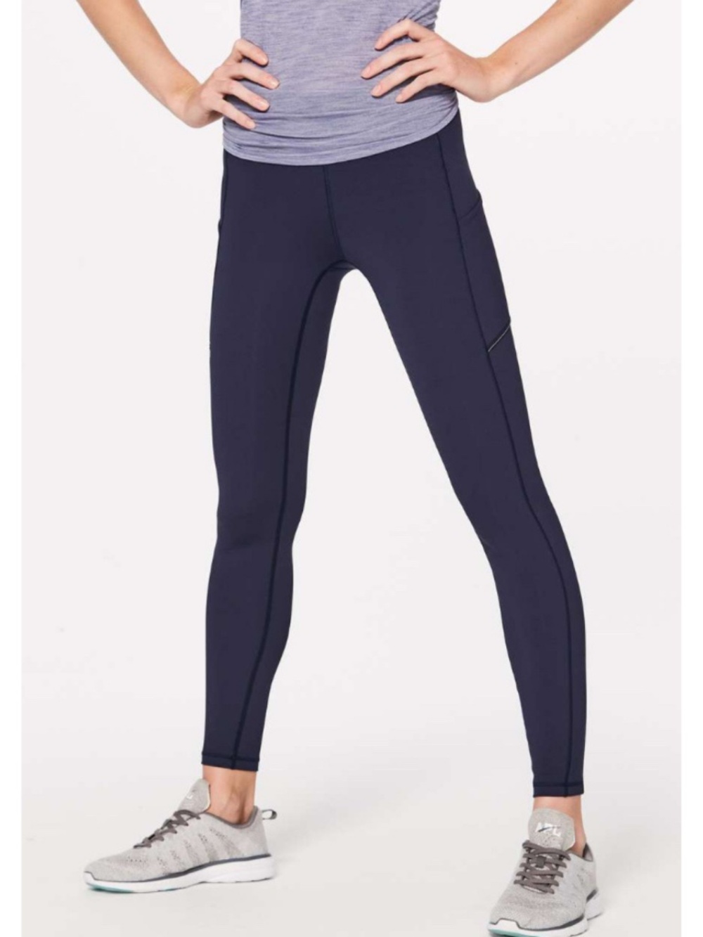 LULULEMON NWT Speed Up Tight Leggings midnight Navy Blue 10 28”
